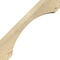 Ekena Millwork 6"W x 16"D x 16"H Legacy Rough Sawn Knee Brace, Douglas Fir BRC06X16X16LEC00RDF - alternate 4